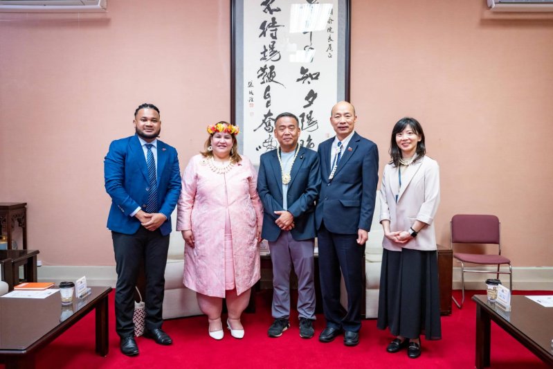 立法院韓國瑜院長接見馬紹爾群島共和國卡蒂爾大使一行  韓國瑜：台馬邦誼穩固　盼持續深化多元合作關係